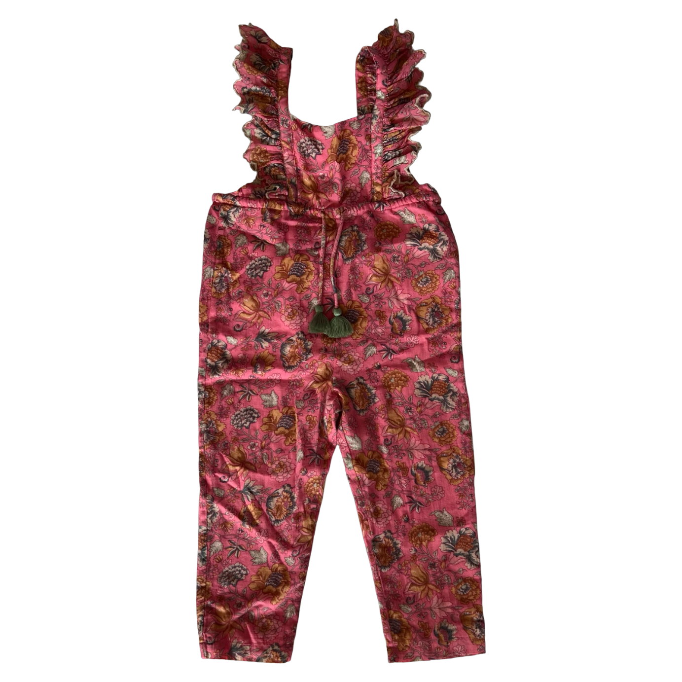Louise Misha Pink Paisley Jumpsuit 3Y
