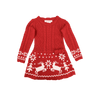 Love Squared Girls Girls' Red Christmas Dress 2Y