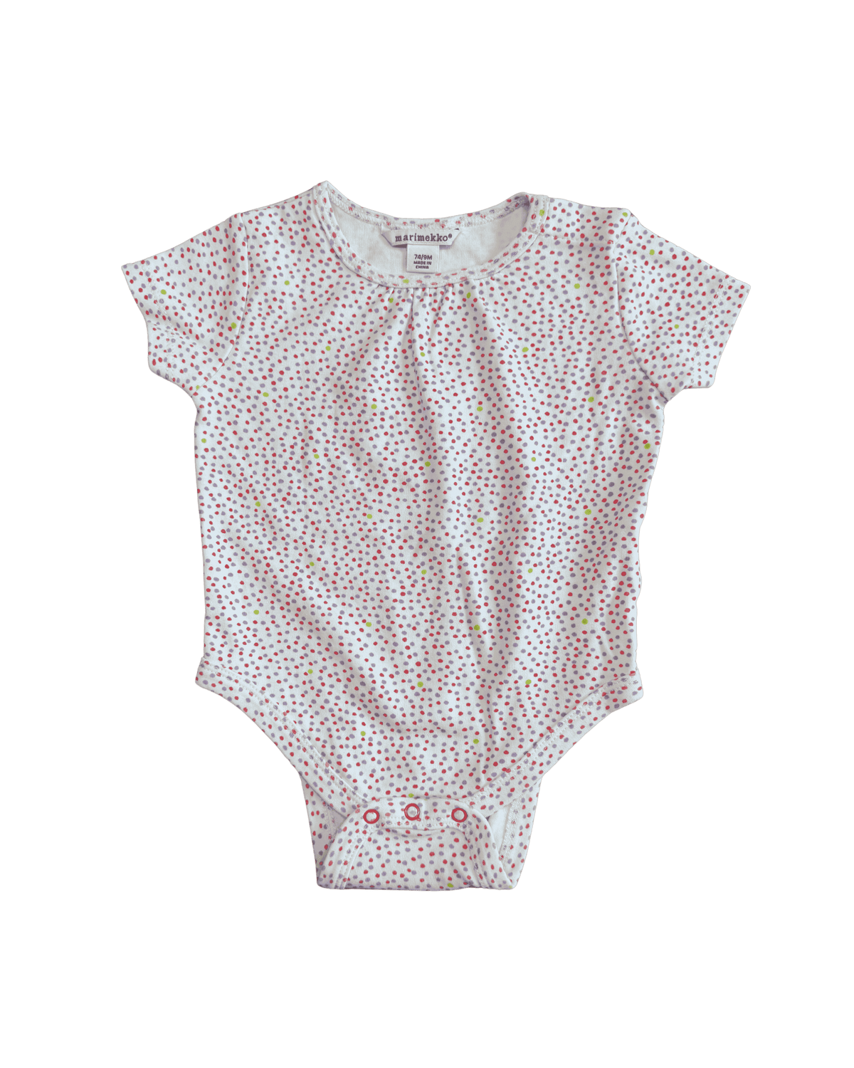 Marimekko Polka Dot Onesie 9M