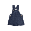 Max Studio Overall Denim Dress With Heart Pockets 18M
