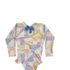 Minnow Patchwork Rash guard One Piece 2Y
