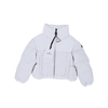Moncler Kids' White Waitaki Mixed Media Down Jacket 6Y