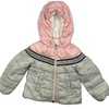 Moncler Kids Pink Hoodie Coat 18-24M