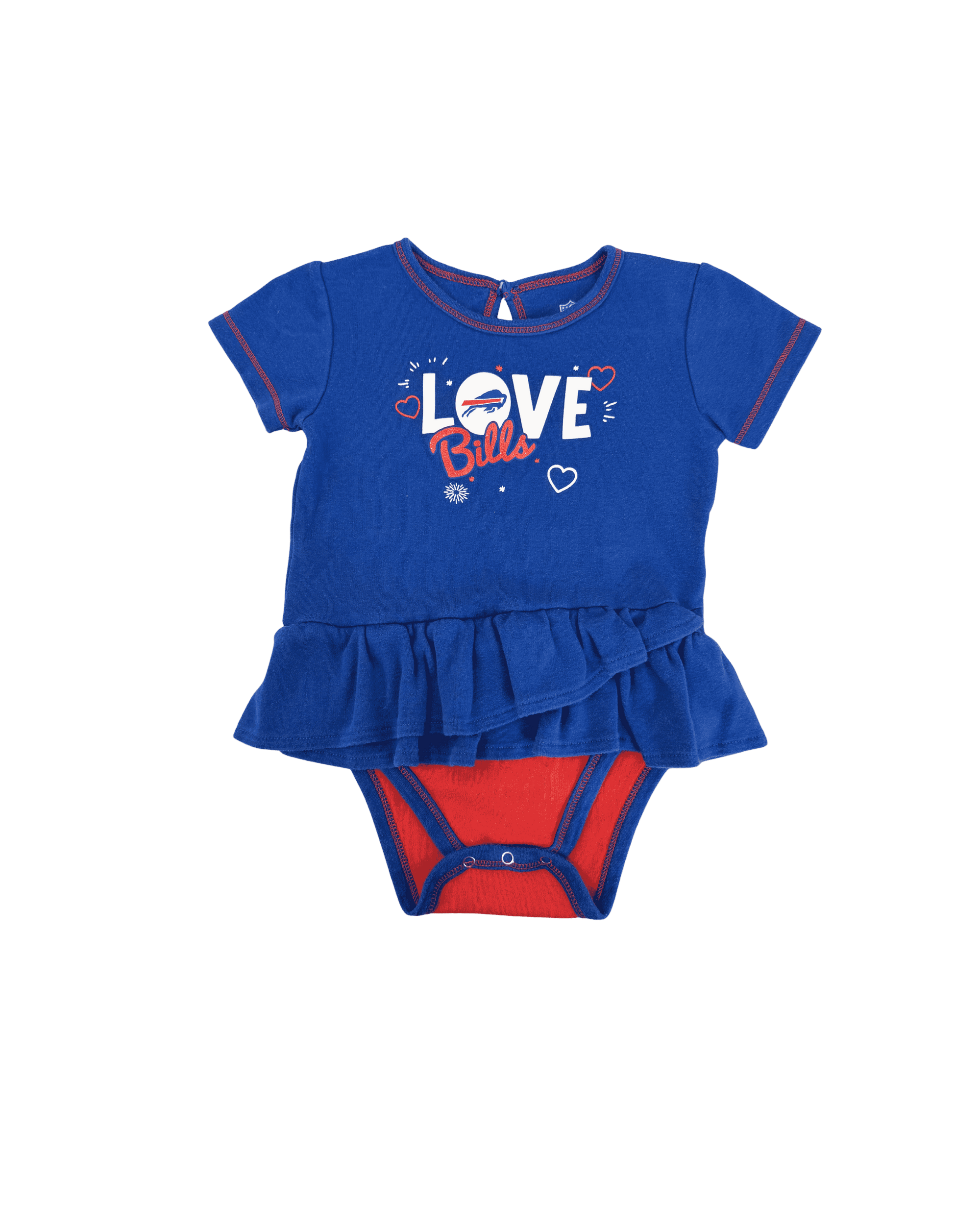 NFL Buffalo Bills One Piece Dress 24M