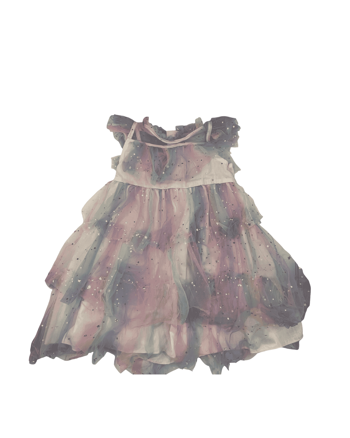 NNJXD Rainbow Ruffle Dress 10Y
