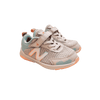 New Balance Blue, Pink, and Grey Velcro Sneaker 3Y (US 7)