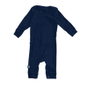 NUNUNU Long-Sleeve Skull Romper 12-18M