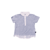 Le Petit Kids Officina Blue Striped Polo 12M