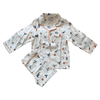Petite Plume Twill Pajama Set in Trick or Treat 4Y