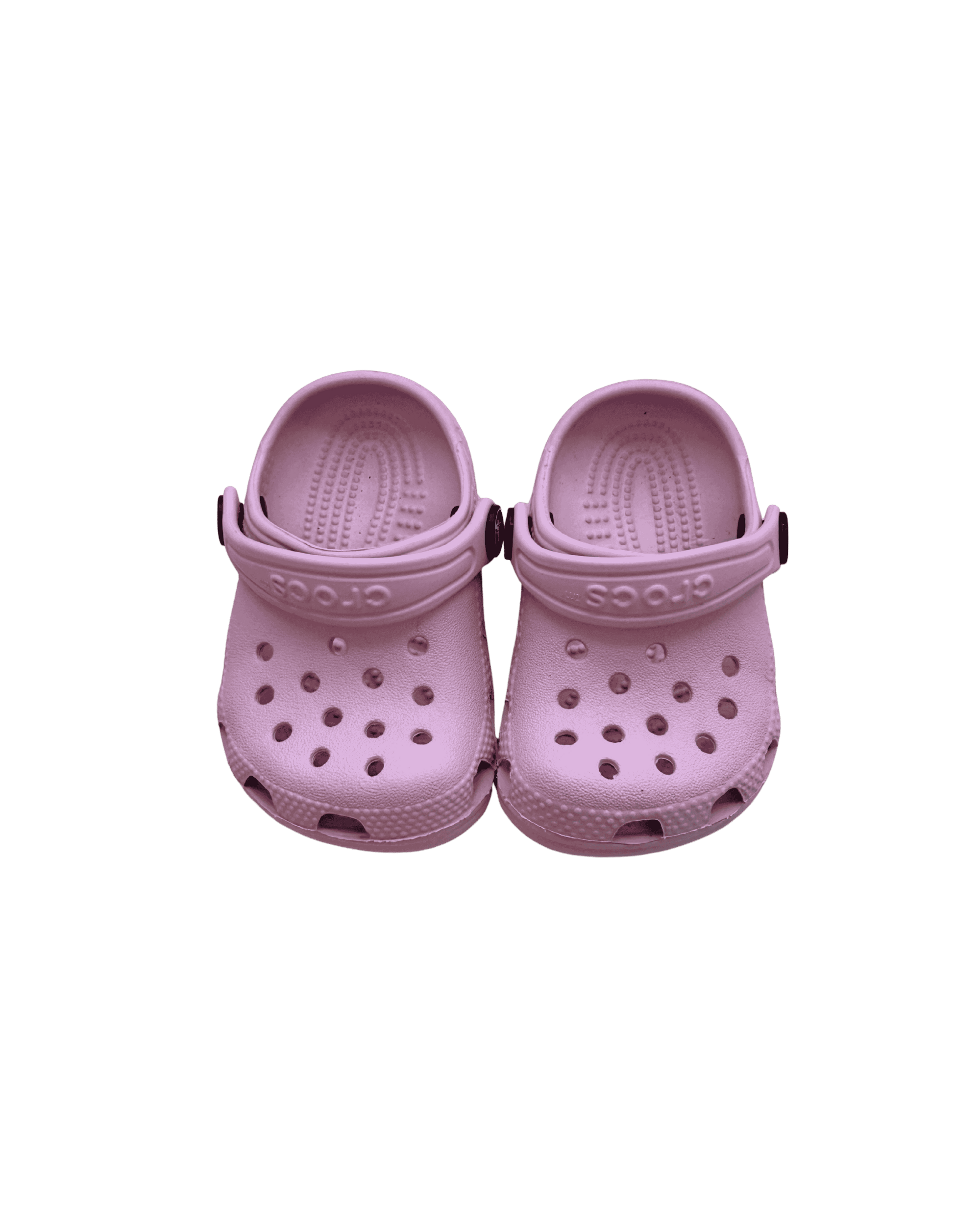 Crocs Pink Clog 6-12M (US 2 to US 3)