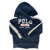 Ralph Lauren Polo Navy and White Zip Up Hoodie 5Y