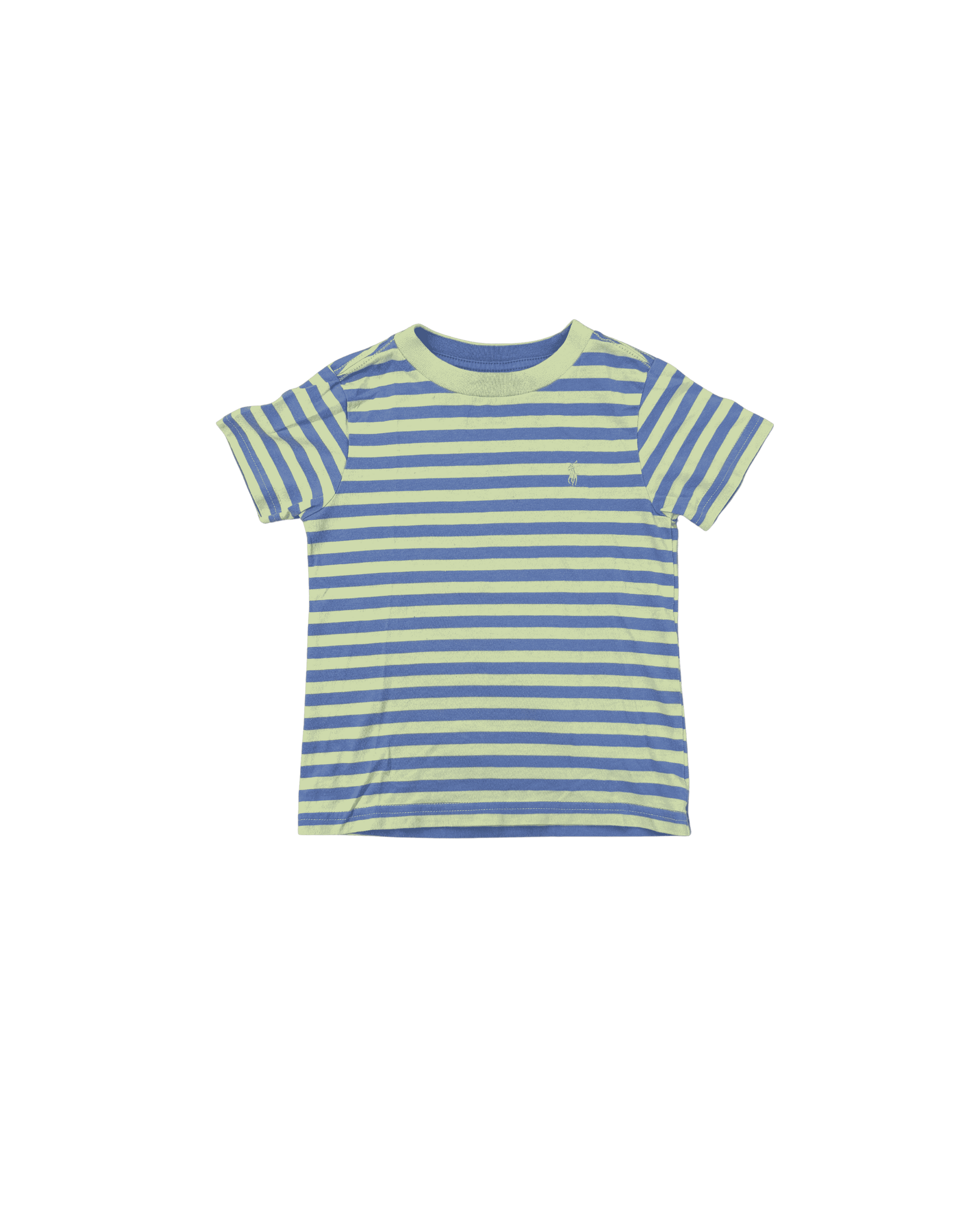 Ralph Lauren Yellow and Blue Polo T-Shirt 3T
