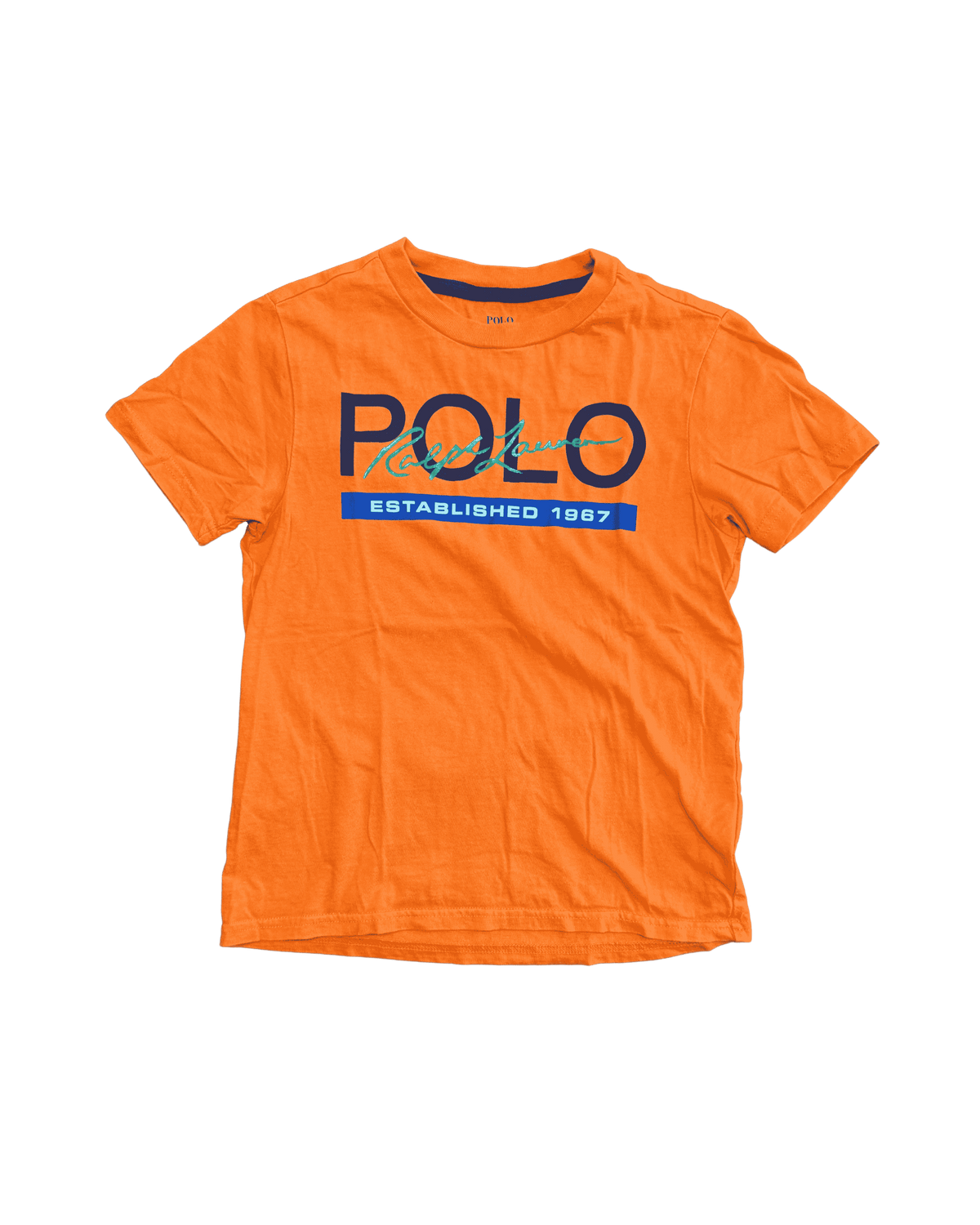 Ralph Lauren Orange T-Shirt 6Y