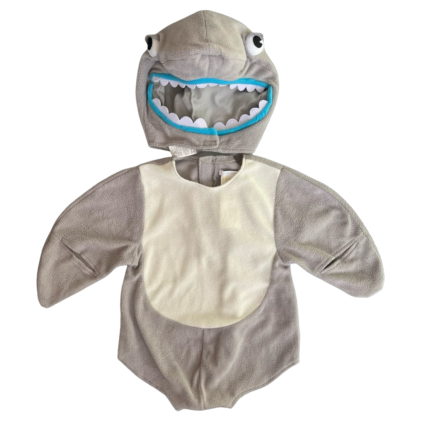 Pottery Barn Kids Shark Costume Onesie 12-24M