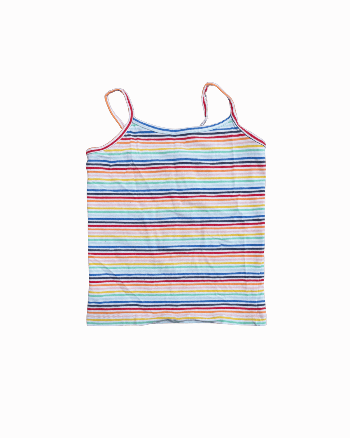 Primary Rainbow Striped Tank Top 4-5Y