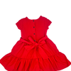 Ralph and Lauren Red Holiday Short Sleeve Dress 12M