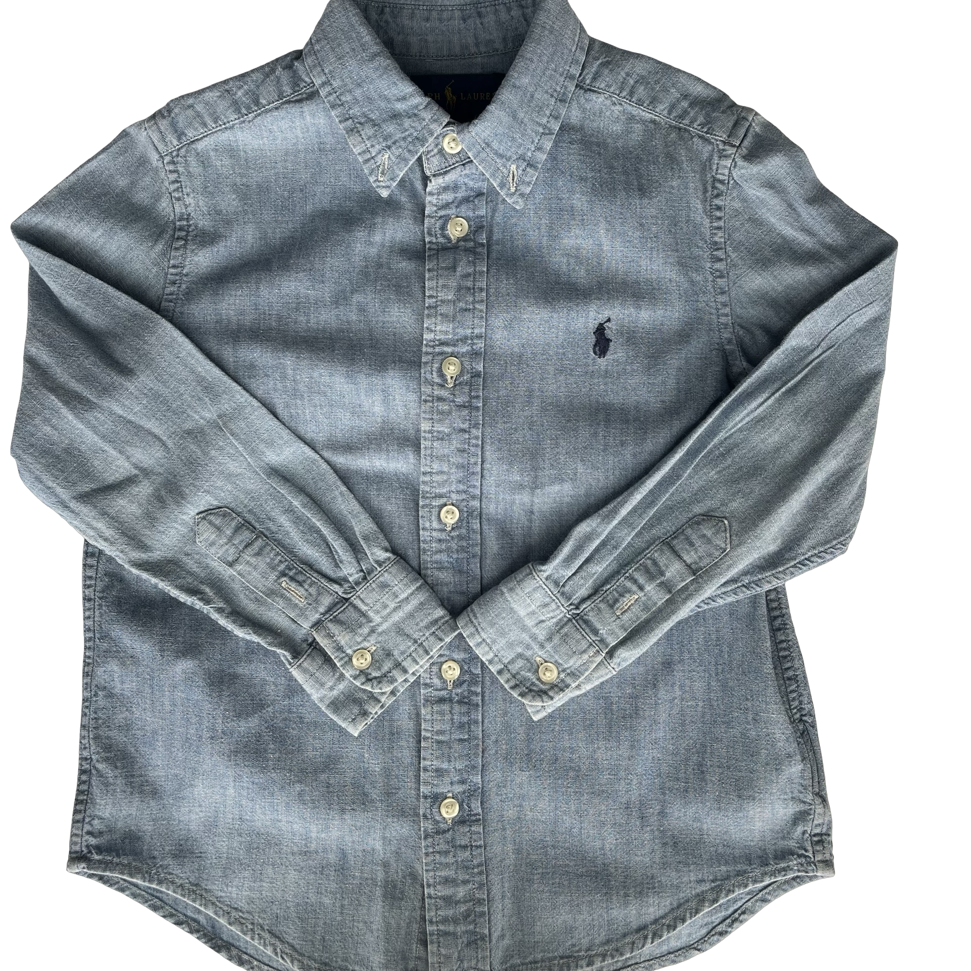 Ralph Lauren Jean Long-Sleeve Button Down 5Y
