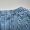 Ralph Lauren Blue Cable Knit Cardigan 18M