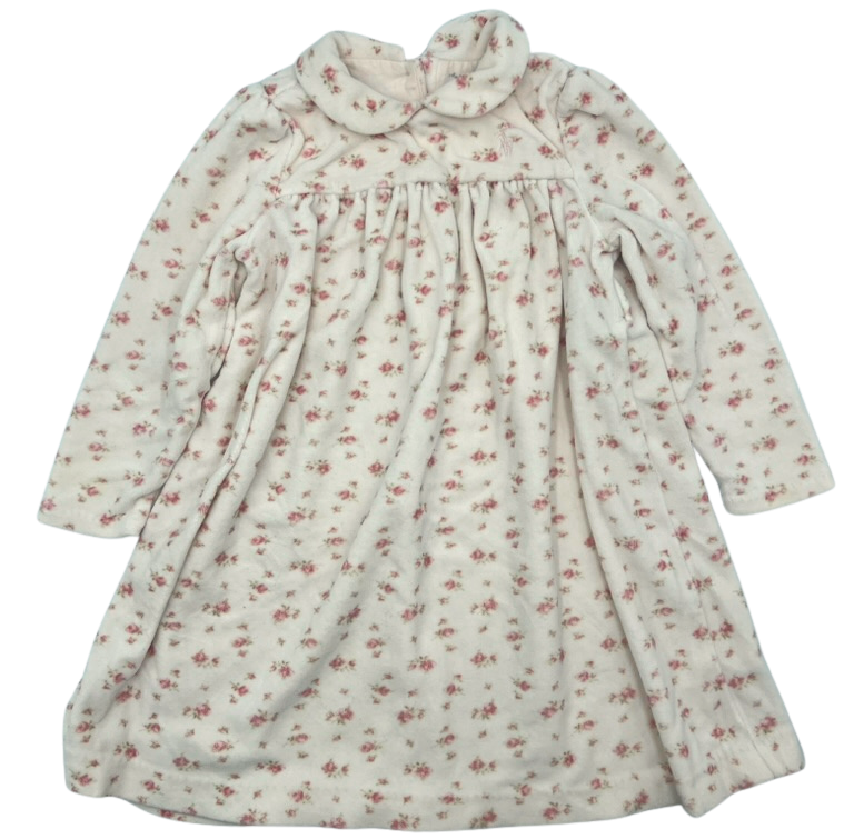 Ralph Lauren Floral Velvour Dress 18M
