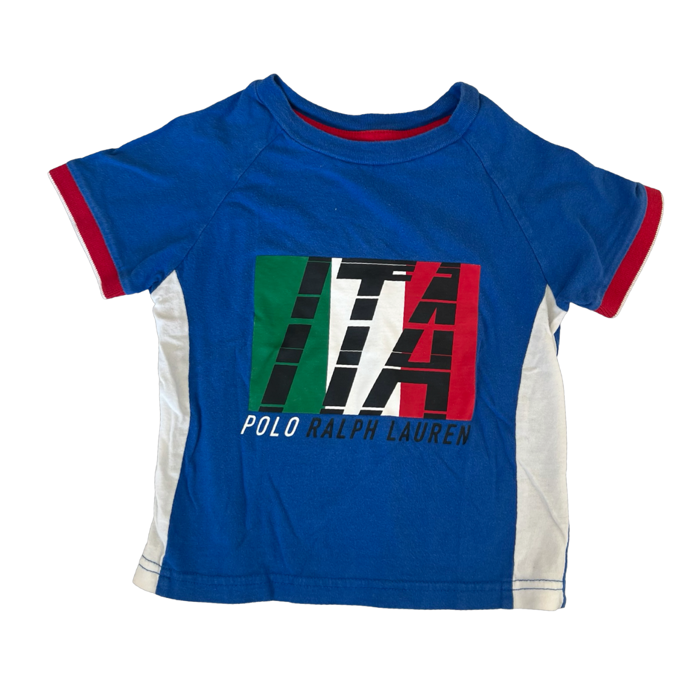Ralph Lauren Blue Italia T-shirt 2Y