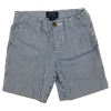 Ralph Lauren Blue and White Stripe Seersucker Short 3Y