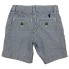 Ralph Lauren Blue and White Stripe Seersucker Short 3Y