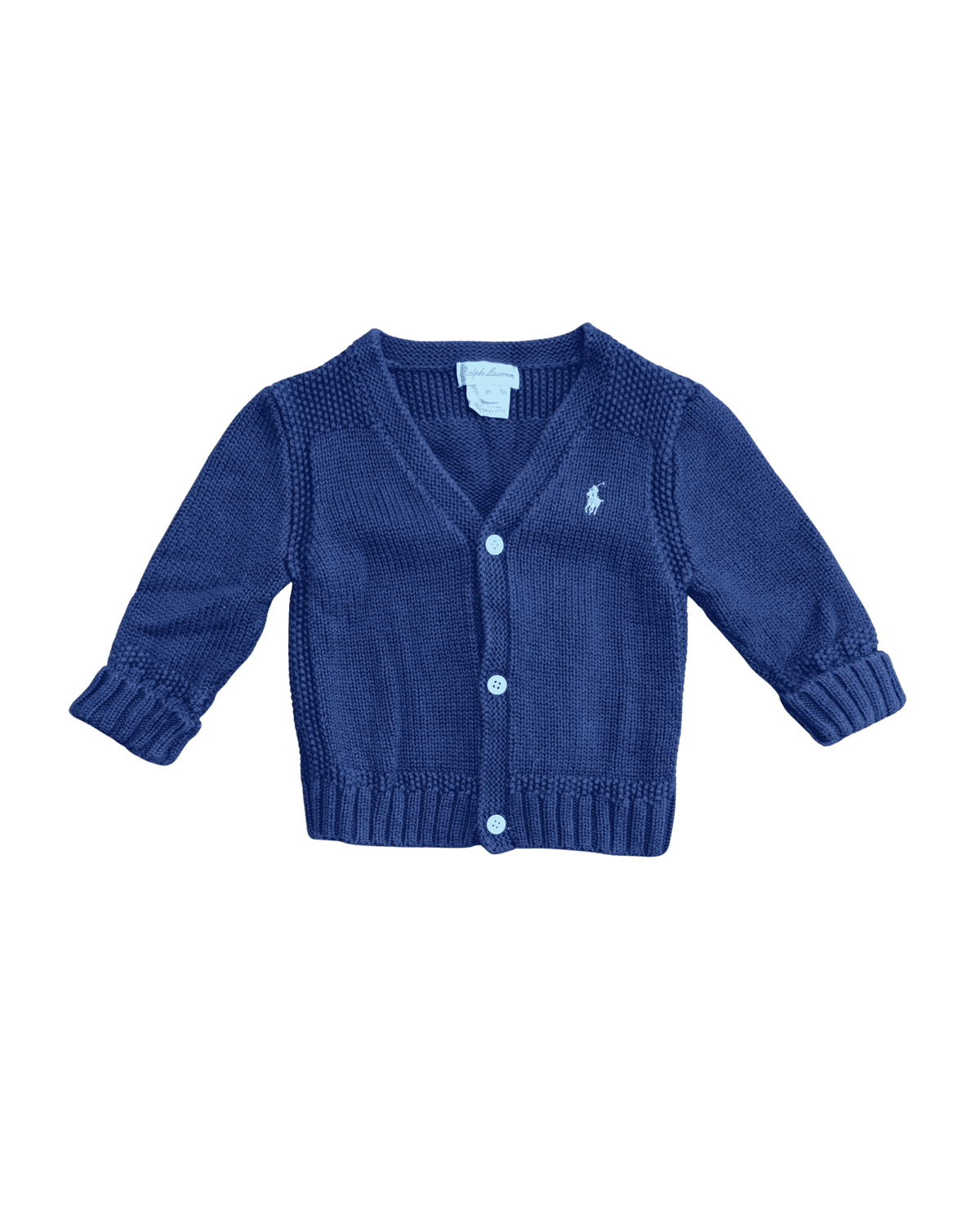 Ralph Lauren Navy Cardigan 9M