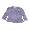 Ralph Lauren Purple Cardigan 18M