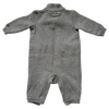Ralph Lauren Grey Fleece Winter Jumpsuit 9M