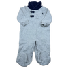 Ralph Lauren Grey Rib Footed Coverall 9M