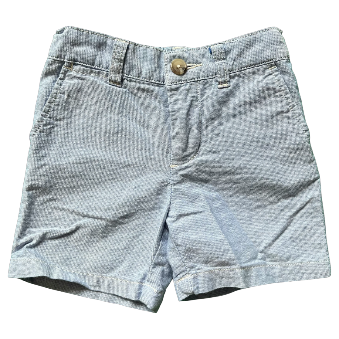 Ralph Lauren Light Blue Cotton Twill Shorts 18M