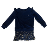 Ralph Lauren Long Sleeve Floral Fleece Sweatshirt Dress 4Y