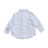 Ralph Lauren White Long-Sleeve Cotton Button Down 6M