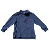 Ralph Lauren Navy Long Sleeve Polo 2Y