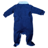Ralph Lauren Navy Rib Footed Coverall 9M