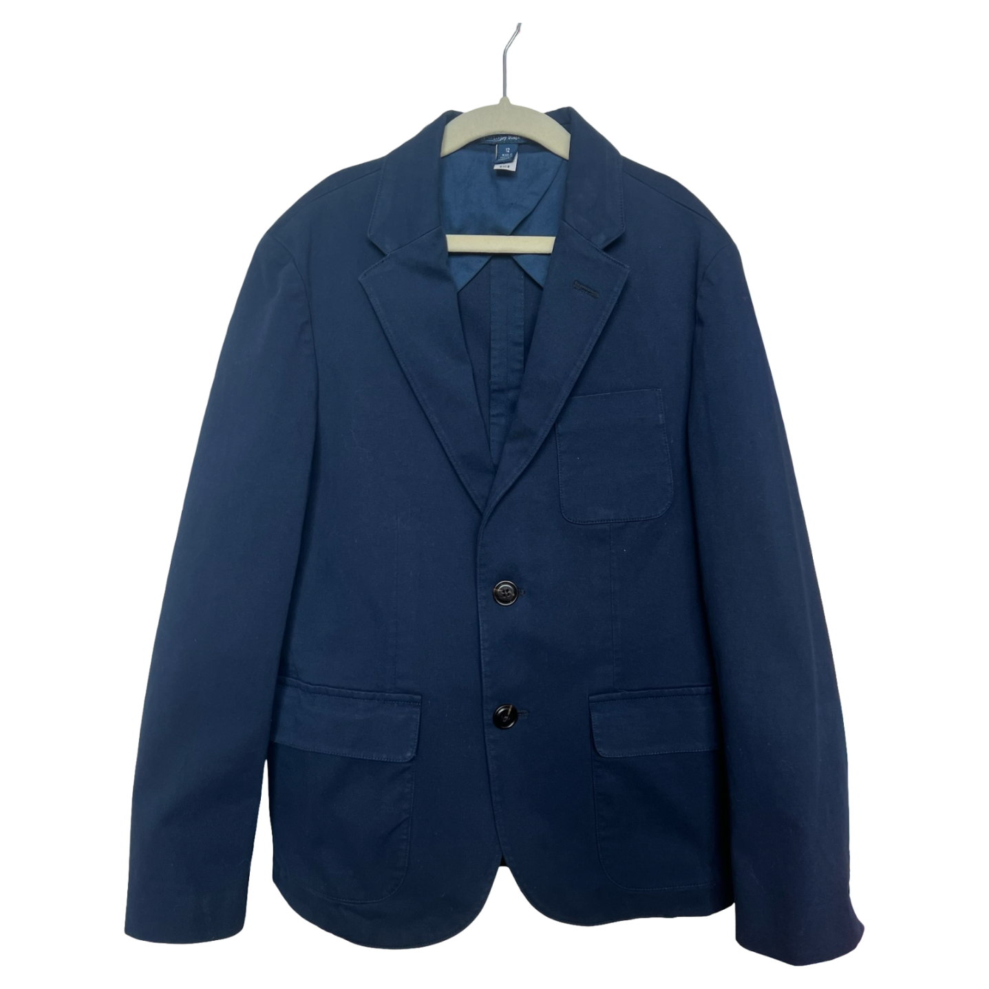 Ralph Lauren Navy Strech Chino Suit Jacket 12Y