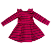 Ralph Lauren Pink Striped Dress 3Y
