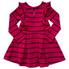Ralph Lauren Pink Striped Dress 3Y