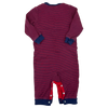 Ralph Lauren Red and Navy Striped Coverall 6M
