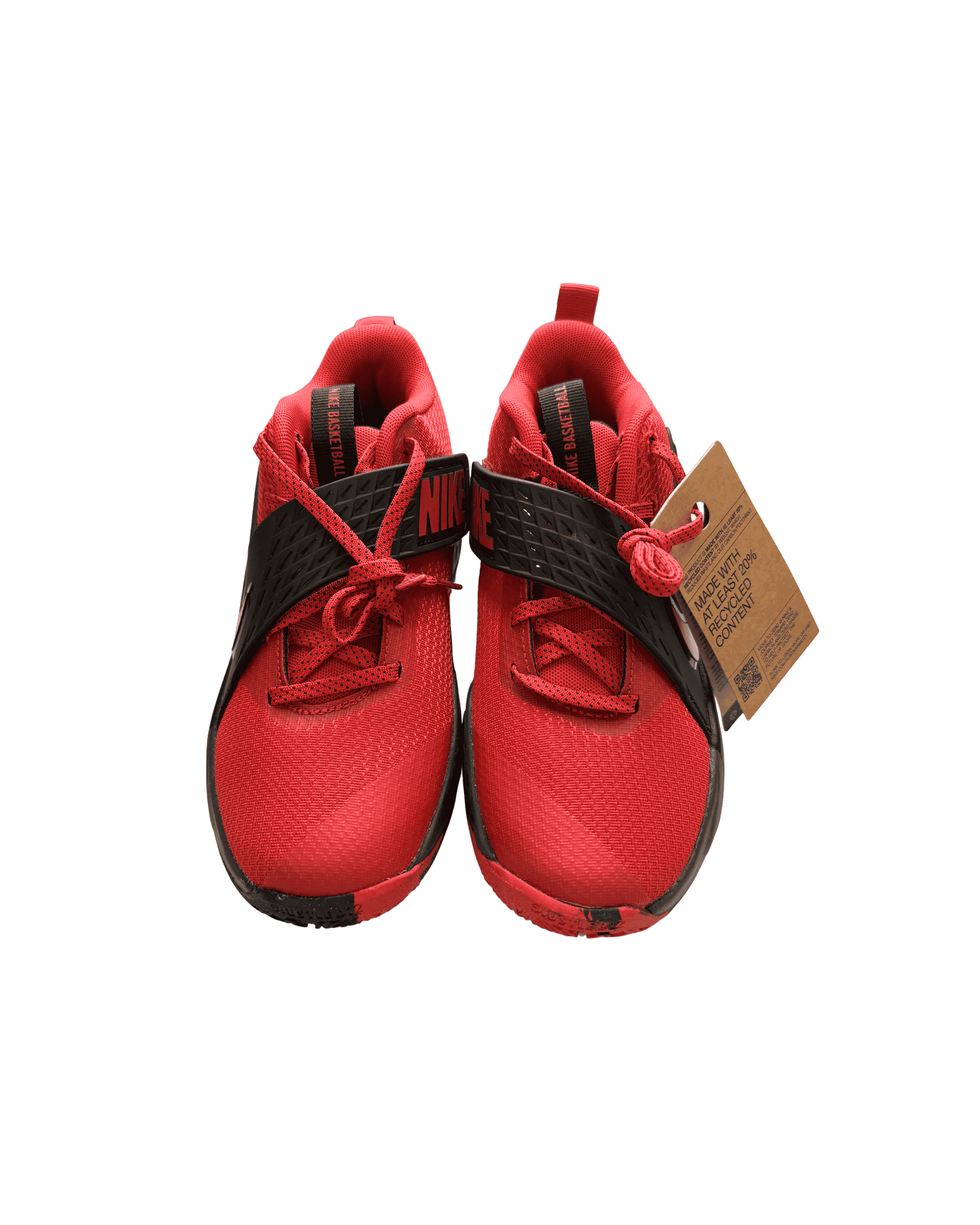 Nike Red Basketball Shoes 7-8Y (US 3.5 Youth)