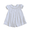Smocked Auctions White Holiday Dress 12M