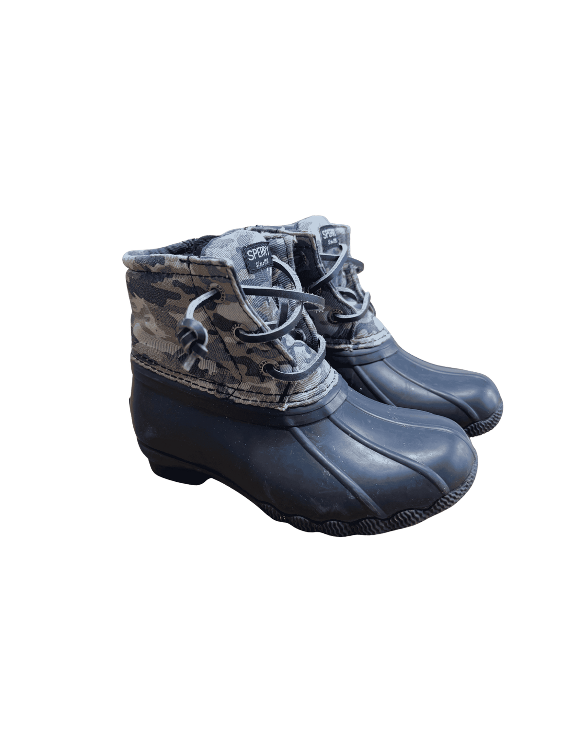 Sperry Saltwater Duck Boots 3-4Y (US 8)