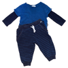 Splendid Blue Top and Sweatpant 3-6M