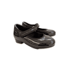 Stelle Black Tap Shoe with a Hook-and-Loop Strap 3Y (US 7)