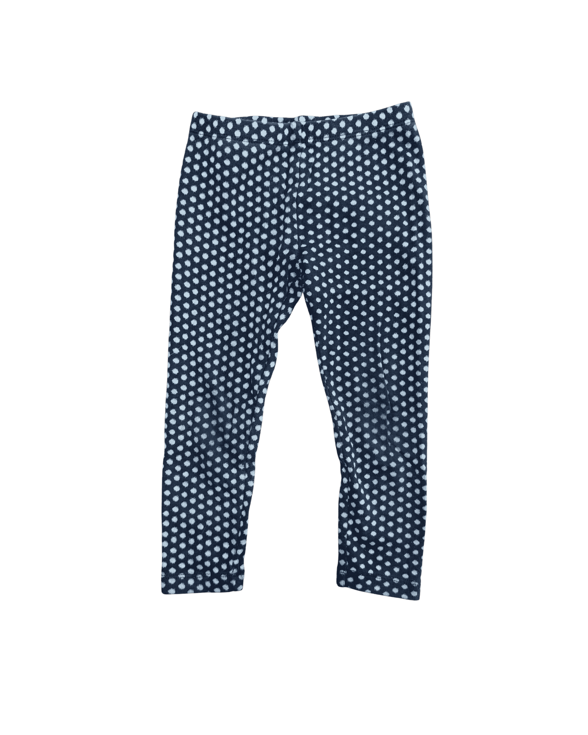 Tea Collection Black and White Polka Dotted Leggings 3Y