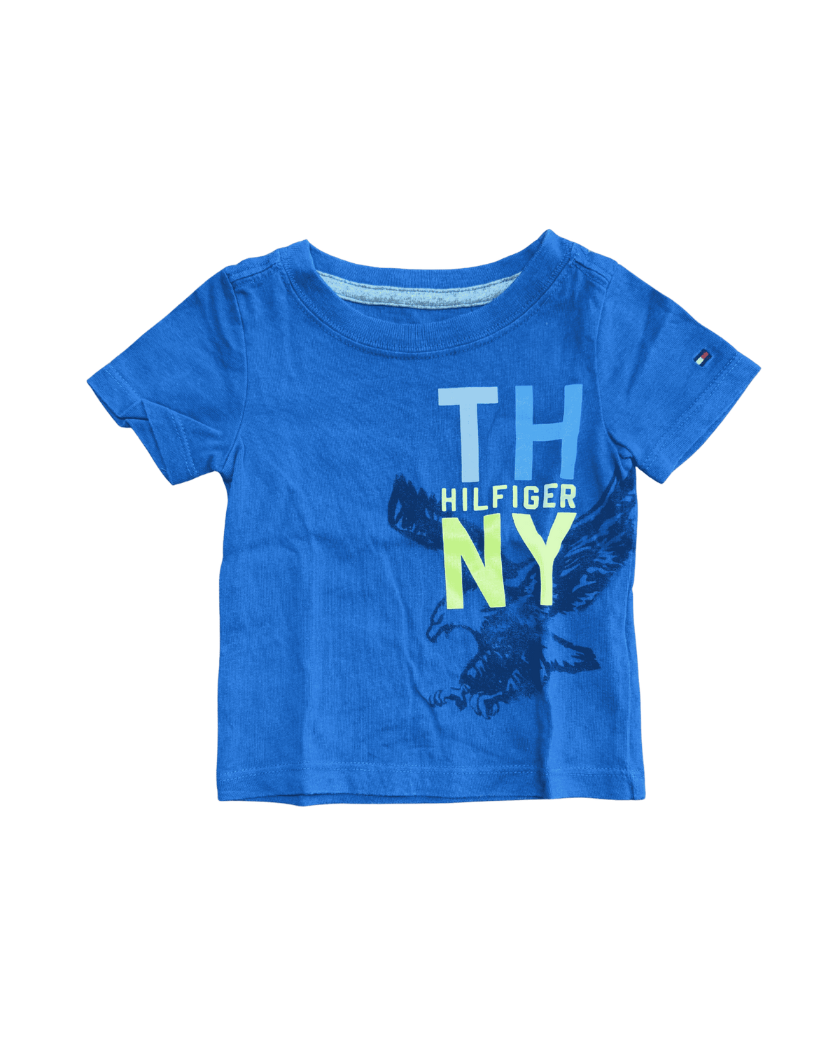 Tommy Hilfiger Blue Graphic T-Shirt 3-6M