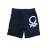 United Colors of Benetton Black Bermuda Shorts 4-5Y