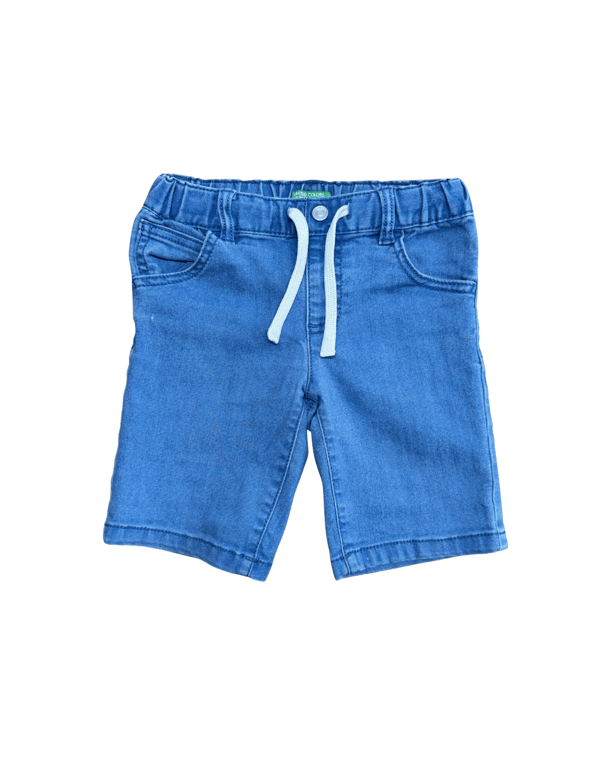United Colors of Benetton Blue Denim Shorts 2-3Y
