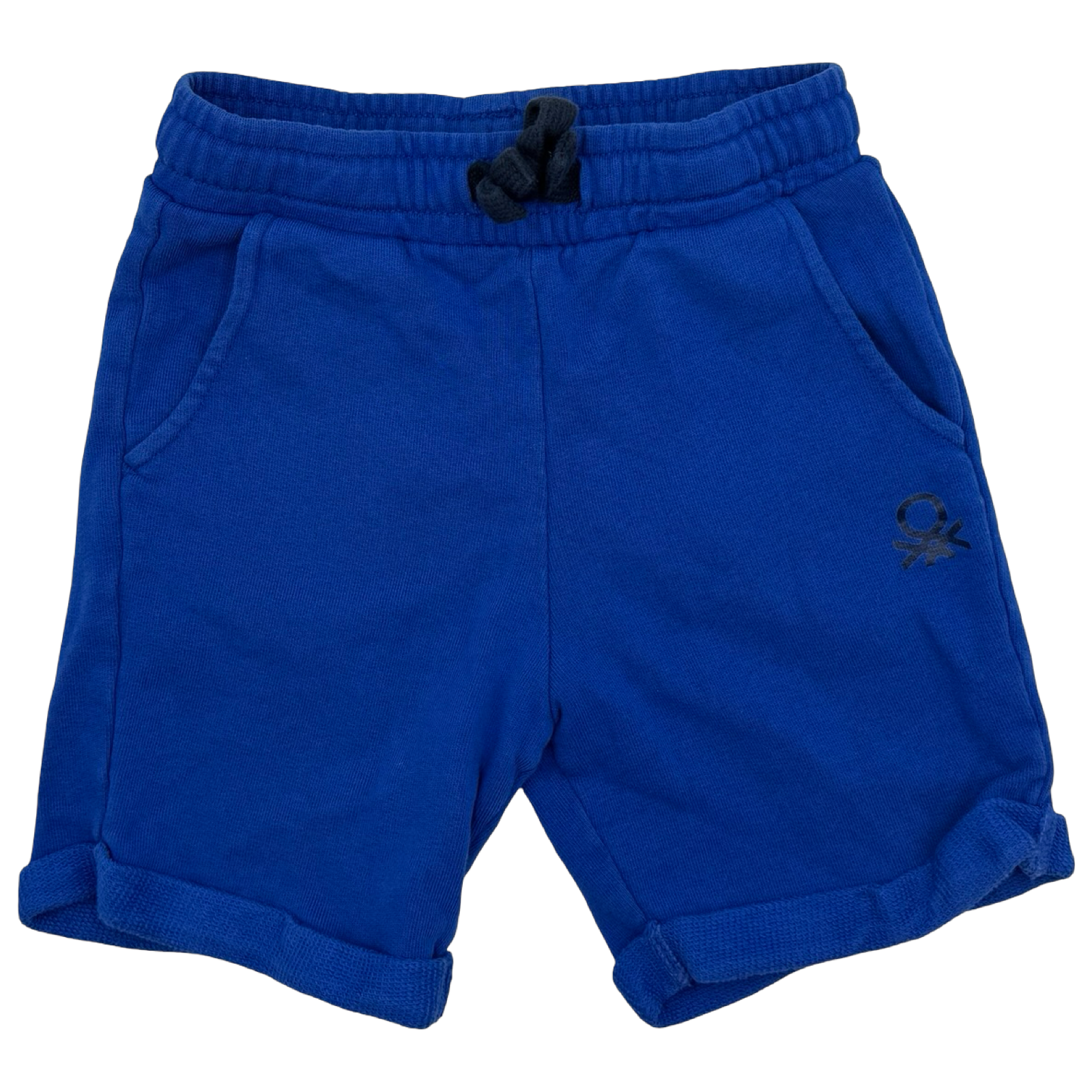 United Colors of Benetton Blue Sweat Shorts XXS