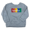 United Colors of Benetton Grey Rainbow Logo Sweatshirt 3-4Y